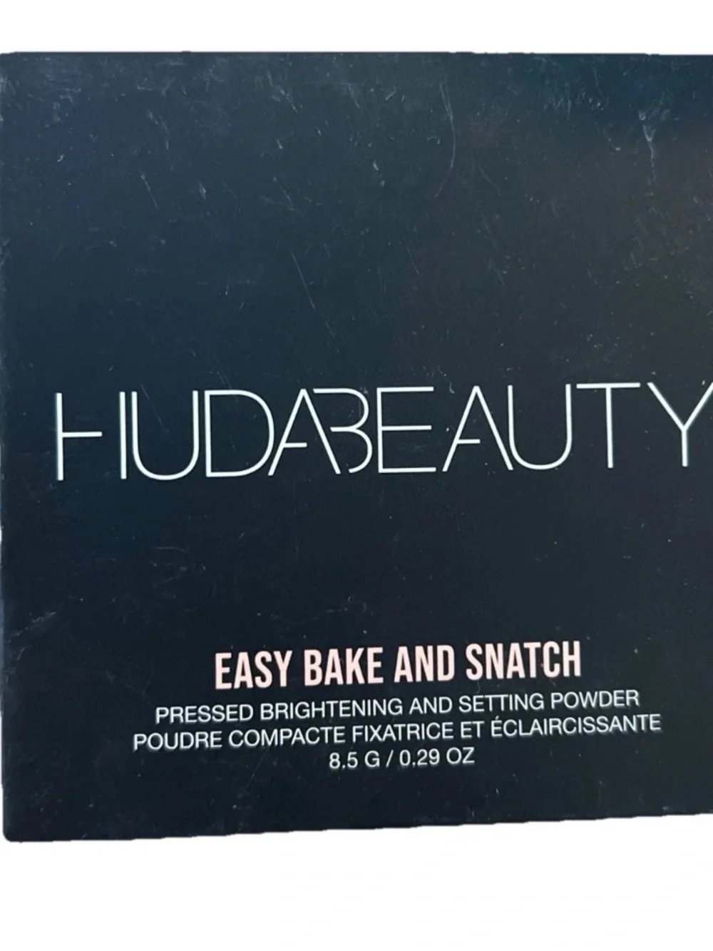 HUDA BEAUTY Easy Bake and snatch Pressed Setting powder POUND CAKE Vegan NIB